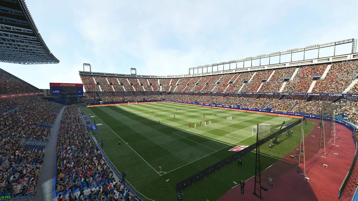 Стадион геракл. Висенте Кальдерон стадион. Висенте Кальдерон стадион сейчас. Стадион Атлетико Мадрид. PES Arthur Torres Stadiums.