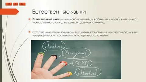 Языки используемые для общения людей называются