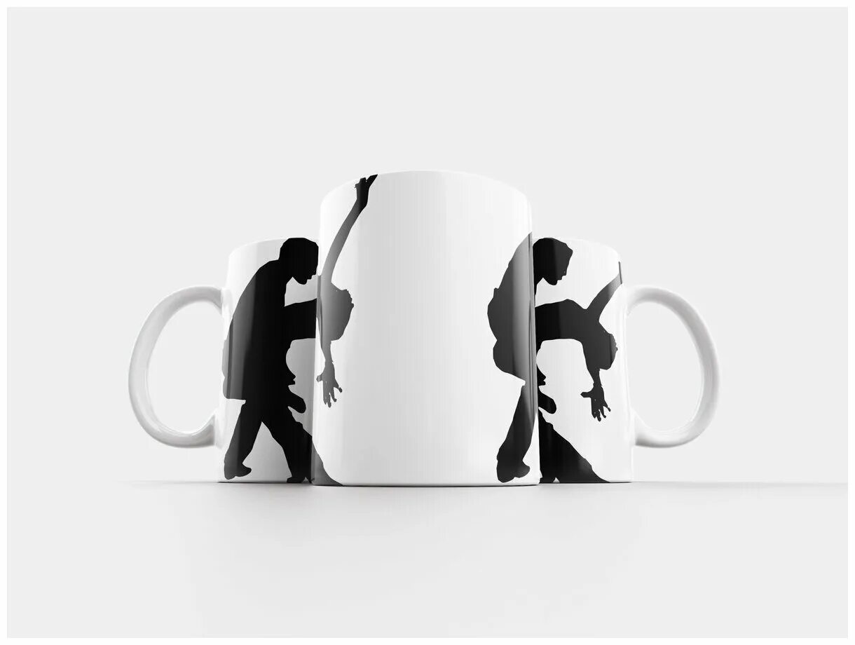 танцевальная чашка. кружка танцует. силуэт кружки для дизайна. танцующая кружка. танцующая кружка.