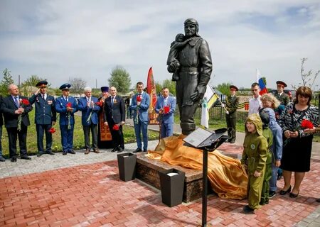 Открытие памятника в шилово воронеж