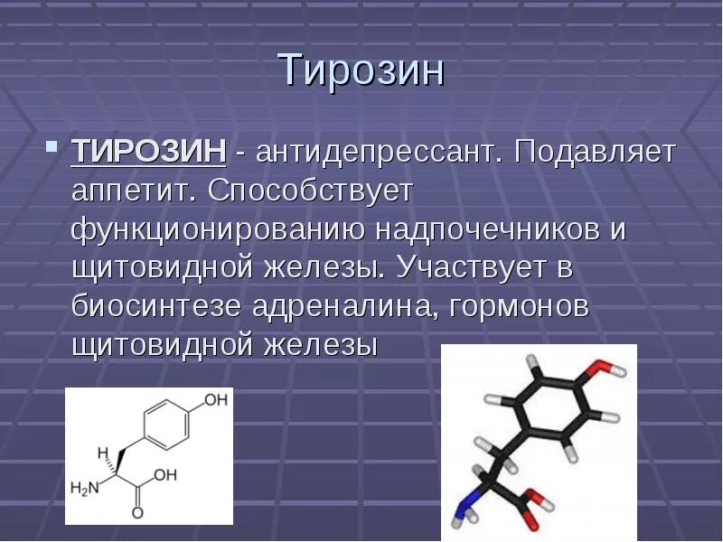 Тирозин что это такое