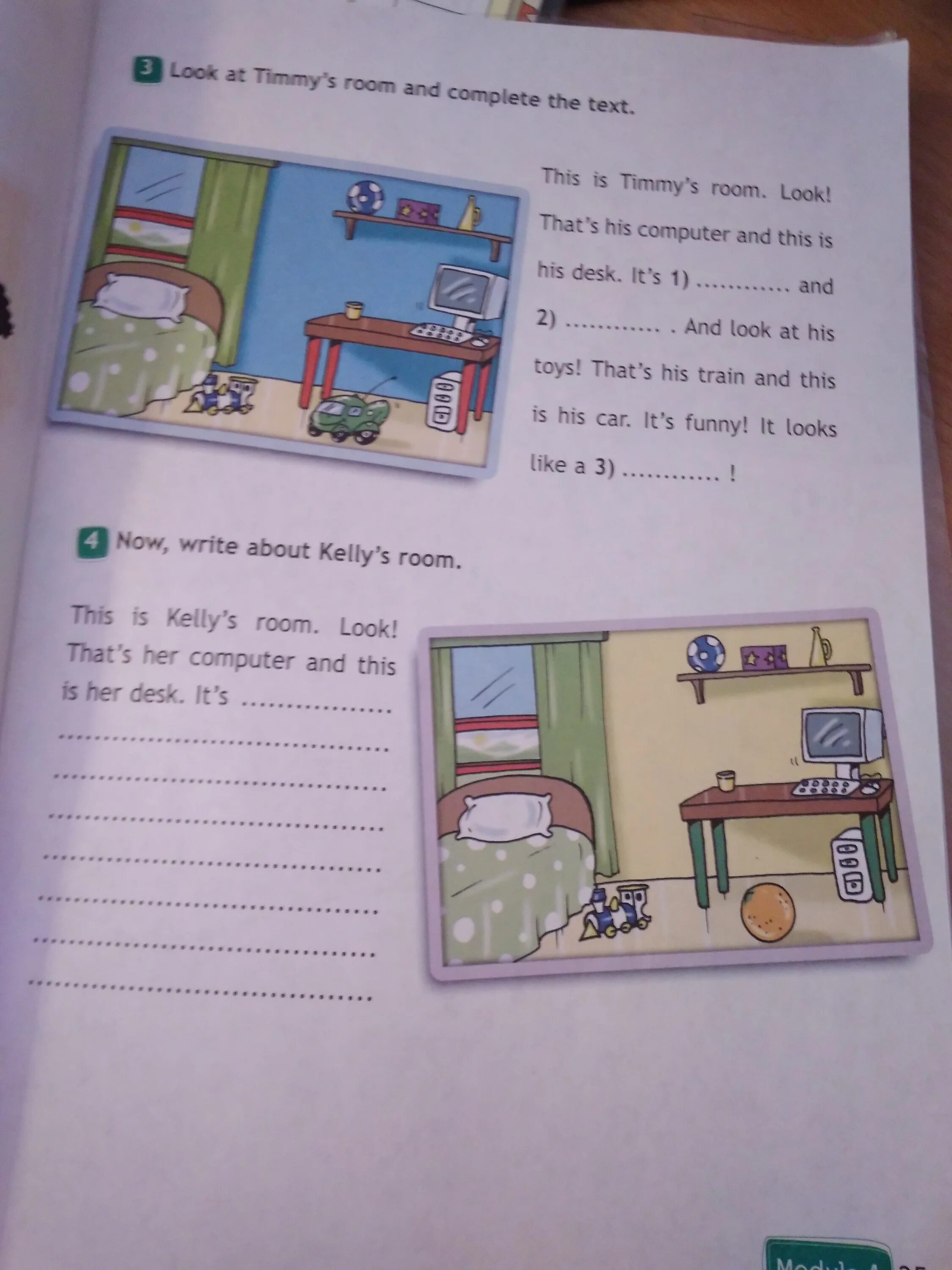 This is timmy s room look. Look at Timmy's Room and complete the text ответы. Now write about Kelly's Room 3 класс. Английский язык 3 класс look at Timmy's Room. This is Timmy s Room look that s his Computer and this is his Desk перевод.