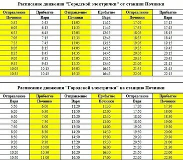 Расписание электричек нижний варя заволжье