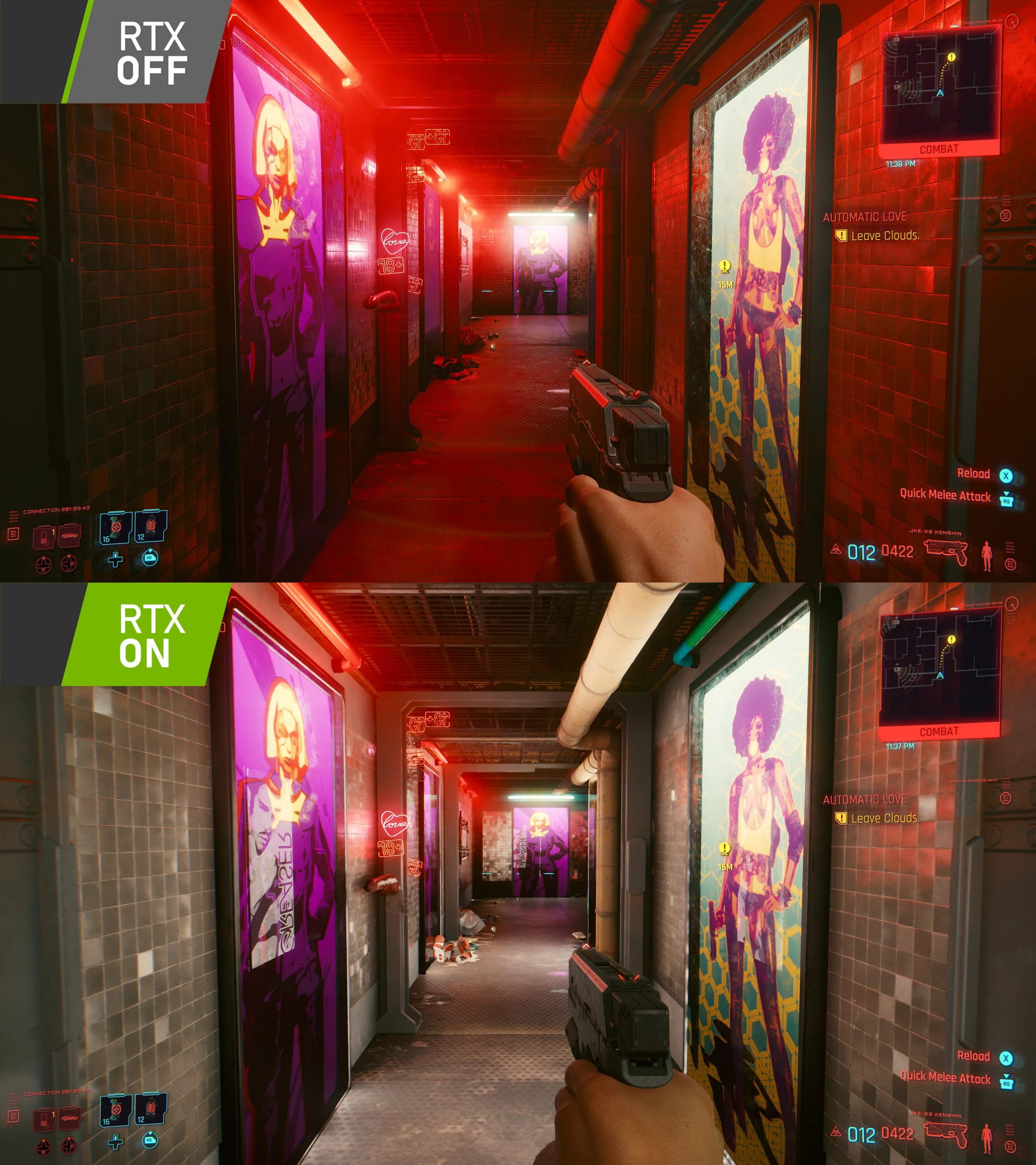Rtx off rtx on. Cyberpunk 2077 с rtx и без. cyberpunk 2077 rtx on off. rtx on rtx off cyberpunk. рейтрейсинг киберпанк.