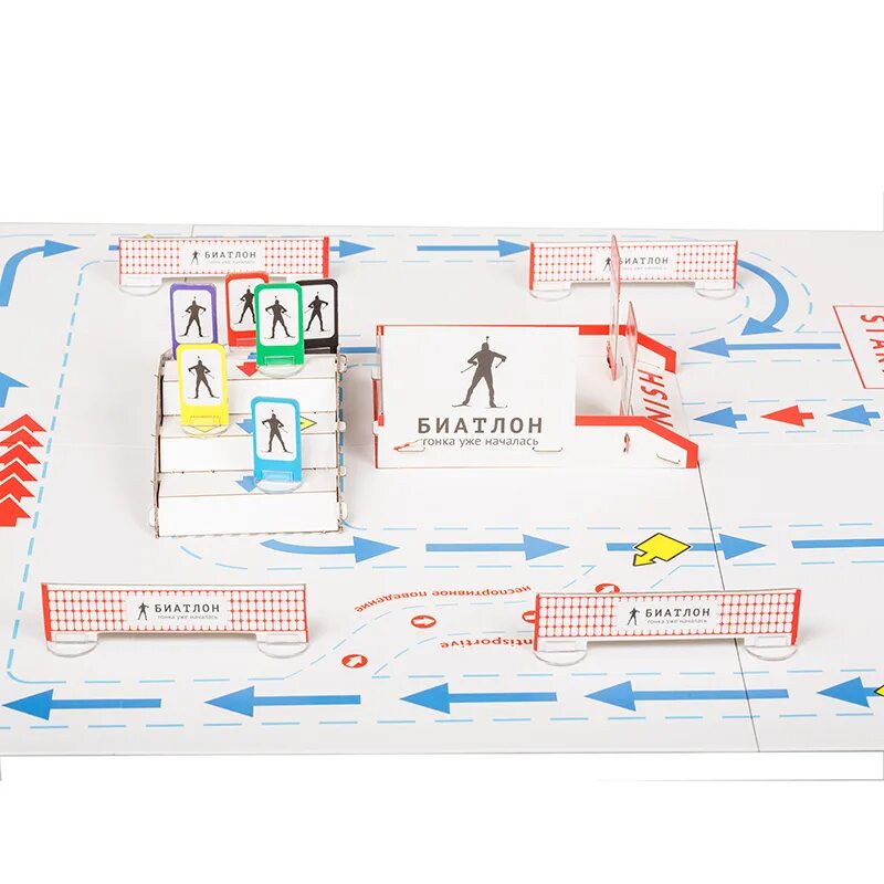 Настольная игра "биатлон". Правила биатлона. Биатлон гонка уже началась настольная. Принцип игры биатлон.