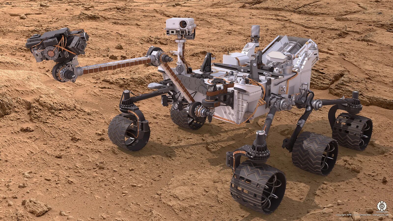 Mars robot