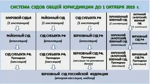 Суды общей инстанции это