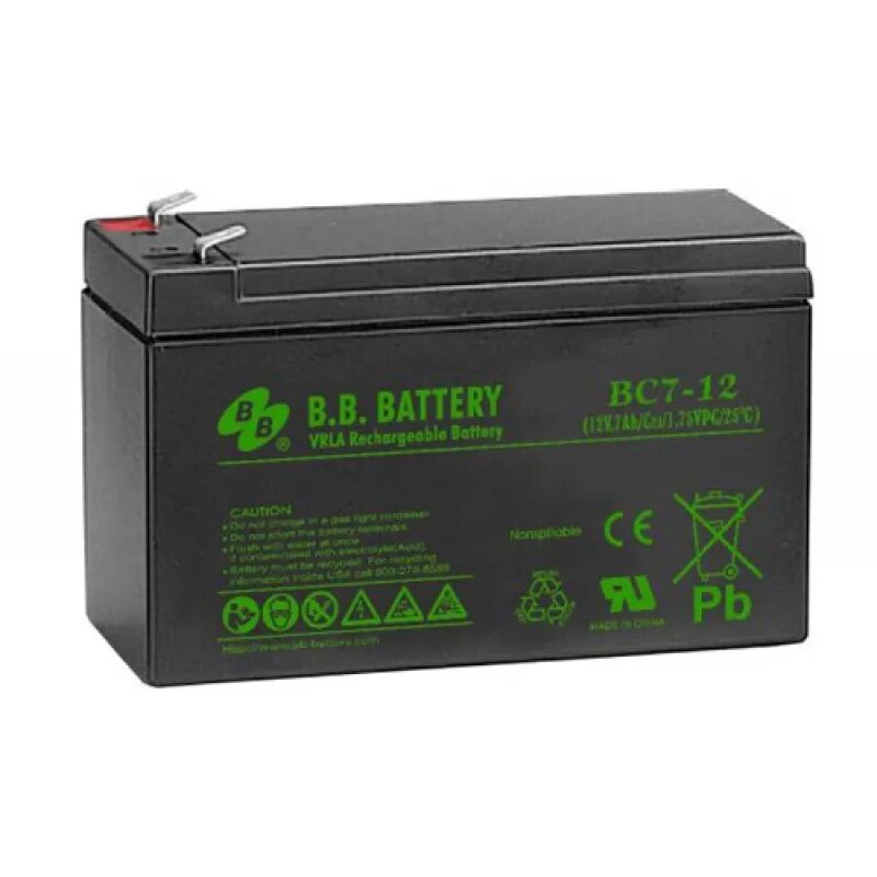 Батарея аккумуляторов с внутренним. Аккумулятор BB Battery BC 7-12. Батарея для ИБП BB BC 12-12. Аккумулятор BB Battery bp7-12 12в 7ач зарядка. Батарея BB BP 12-12 12в/12ач.