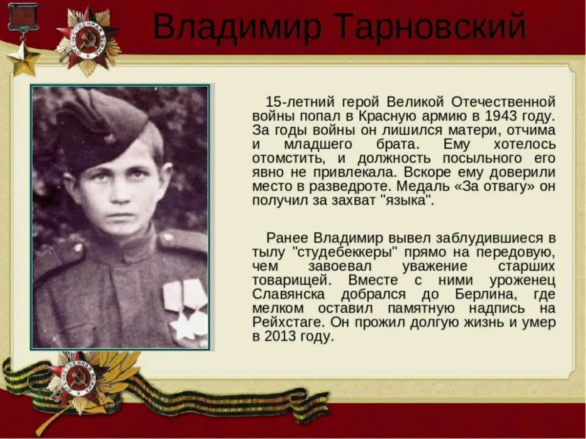 Родственник был на войне. Герои Великой Отечественной войны 1941. Биография героя Великой Отечественной войны 1941-1945.