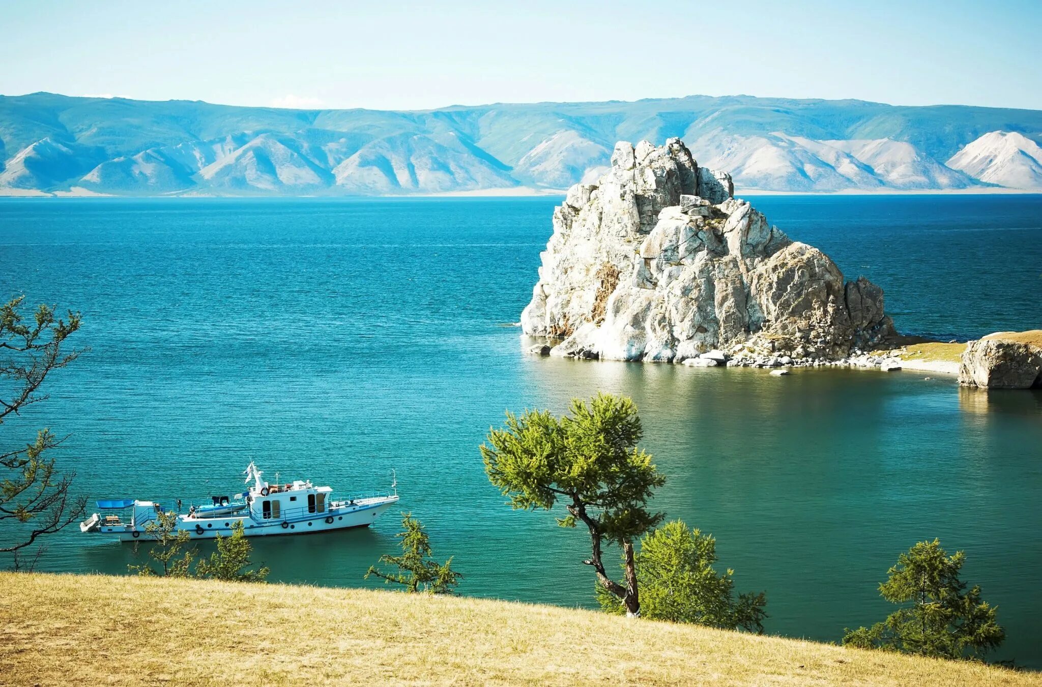 Озеро Байкал. Природа Байкала. Leff 24h240t. Юг острова Ольхон. Красивые места на байкале