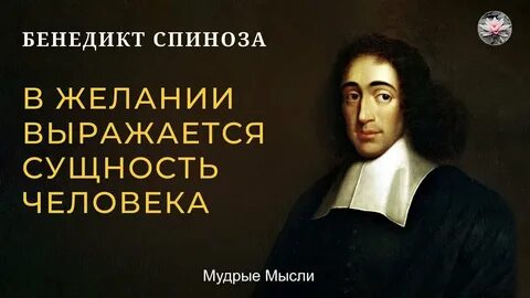 Спиноза афоризмы