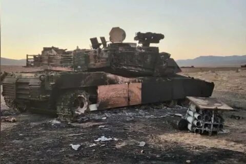 Уничтоженные танки абрамс