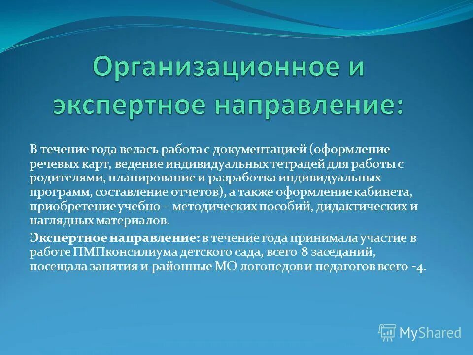 аналитические отчеты дефектологов