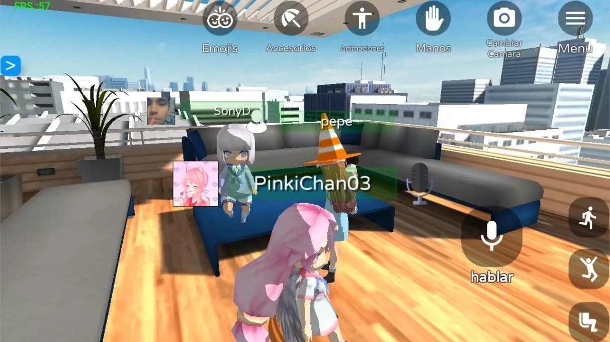 Virtual android game
