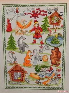 Вышивка сказки