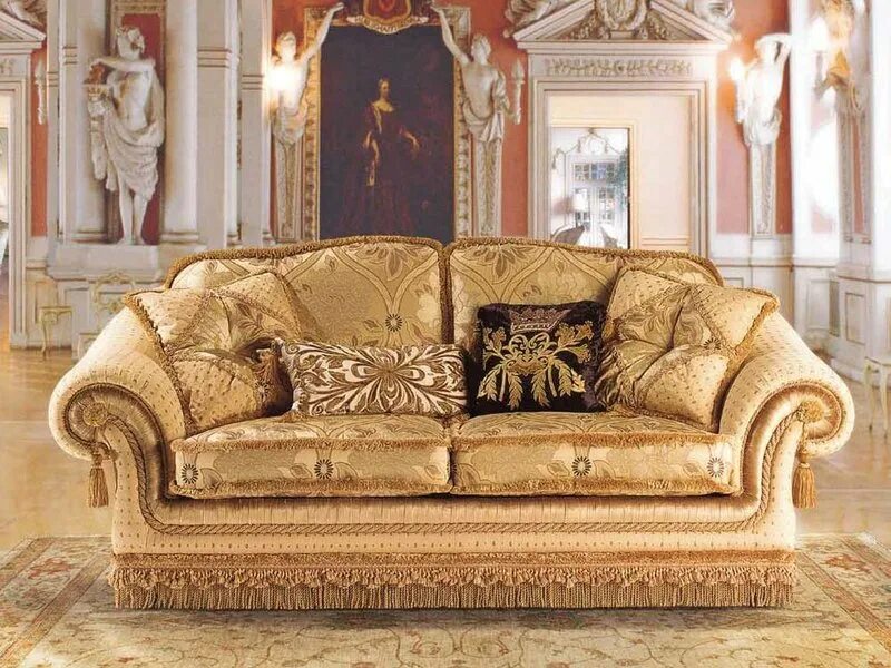Loire Sofa - Safran Sofa design, Velvet sofa living room, Yellow sofa