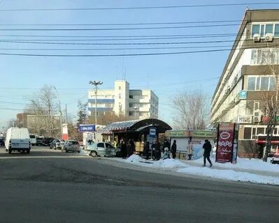В иркутске на остановке