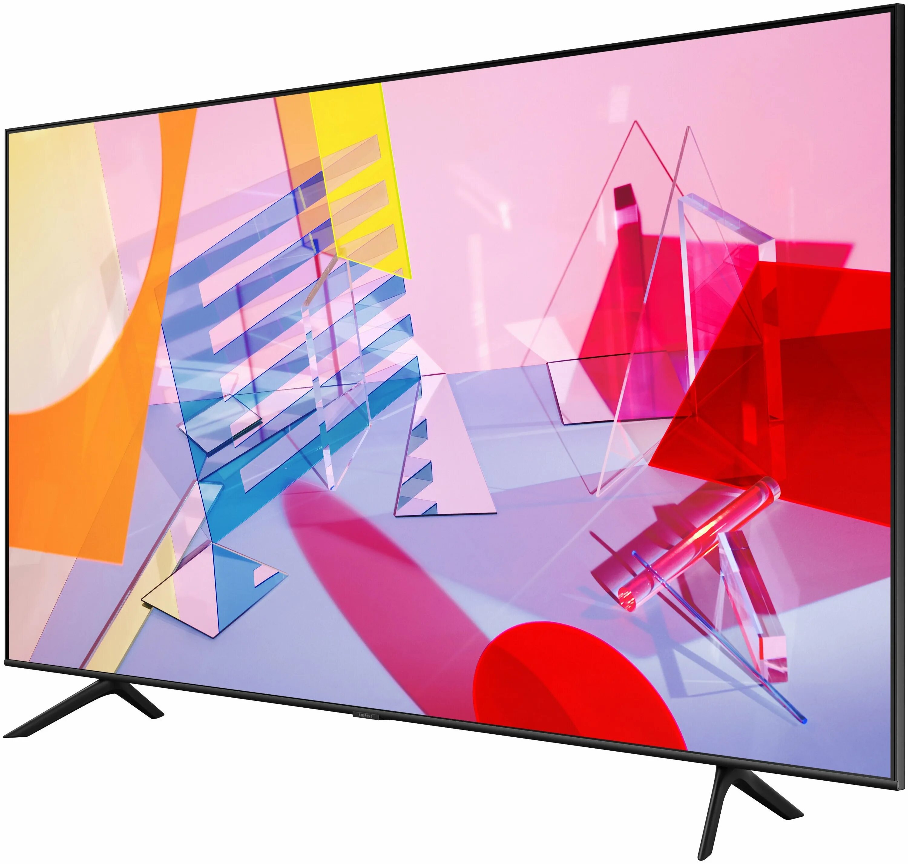 Телевизор QLED Samsung qe43q60tau 43" (2020). Телевизор 50 Samsung qe50q67tau. Купить телевизор 50 qled