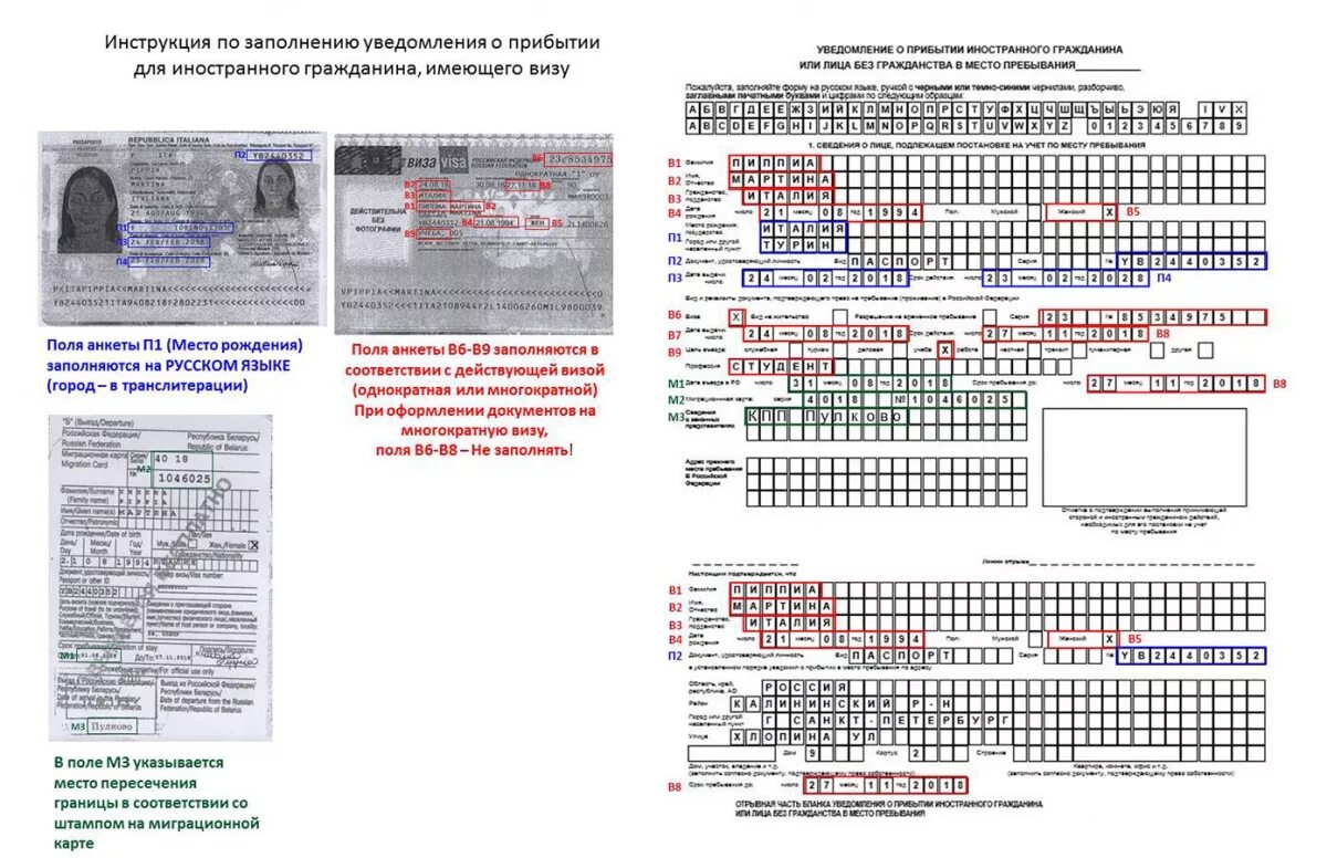 Уведомление о прибытии иностранного гражданина Таджикистана образец. Бланк миграционного учета образец заполнения. Образец заполнения бланков миграционного учета. Уведомление о прибытии иностранного гражданина образец. Бланк постановки на учет иностранных граждан