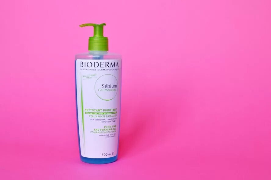 Гель биодерма розовая. Bioderma Sebium Cleanser. Bioderma Sebium гель для умывания. Биодерма Себиум очищающий мусс 500мл. Bioderma, гель для умывания для проблемной кожи Sebium, 500 мл.