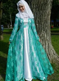 Мусульманское платье для никаха - 86 фото.