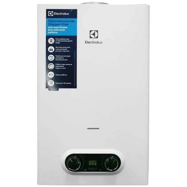 Газовый водонагреватель Electrolux GWH 10 NANOPLUS 2.0. Колонка газовая Electrolux GWH 10 Nano Plus 2.0. Проточный газовый водонагреватель Electrolux GWH 14 NANOPLUS 2.0. Газовая колонка Electrolux Nano Plus 2.0. Интернет магазин газового колонки