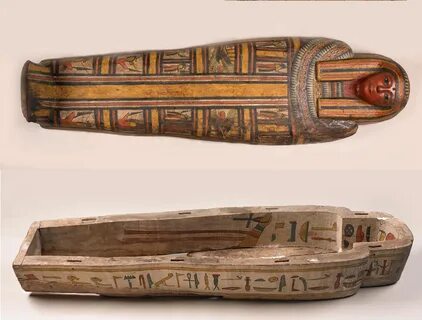 The coffin of