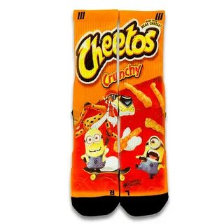 Podły Cheetos Dostosuj skarpety Elite Etsy