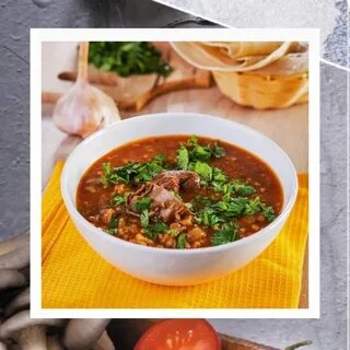 Приготовление классического супа харчо