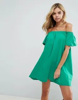 Her dress is