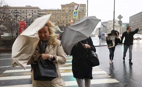 Порывы ветра в москве