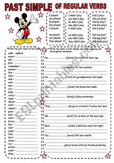 Past simple exercises wordwall