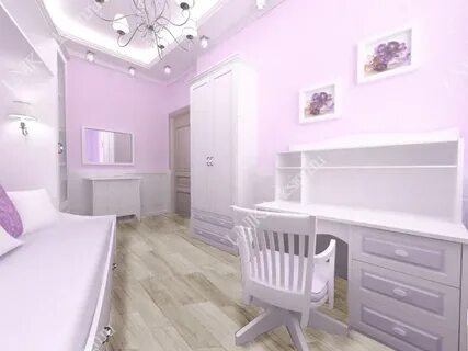 Серо фиолетовая детская