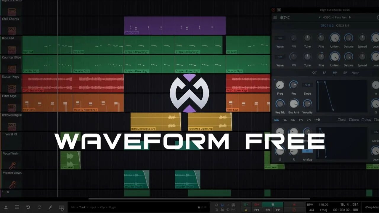 Tracktion waveform. Waveform daw. waveform 12.