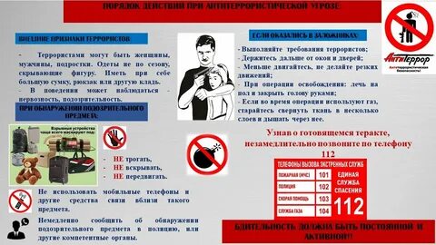 Поведение террориста