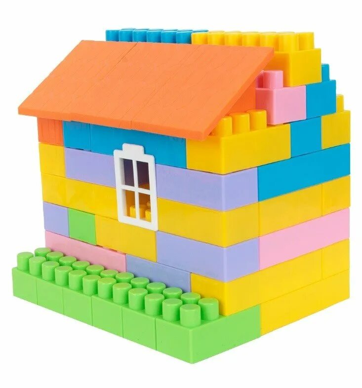 Лего бауэр и. Домик из крупного лего. Дом из конструктора. Домик из конструктора. Конструктор домик пластиковый.