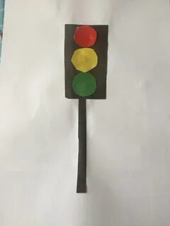Аппликация светофор