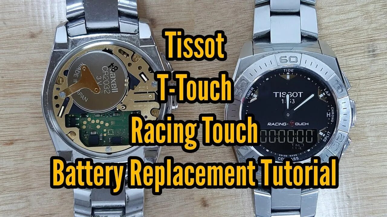 Как заменить батарейку на тиссот TISSOT T063.637.11.067.00 2/3 Настройки