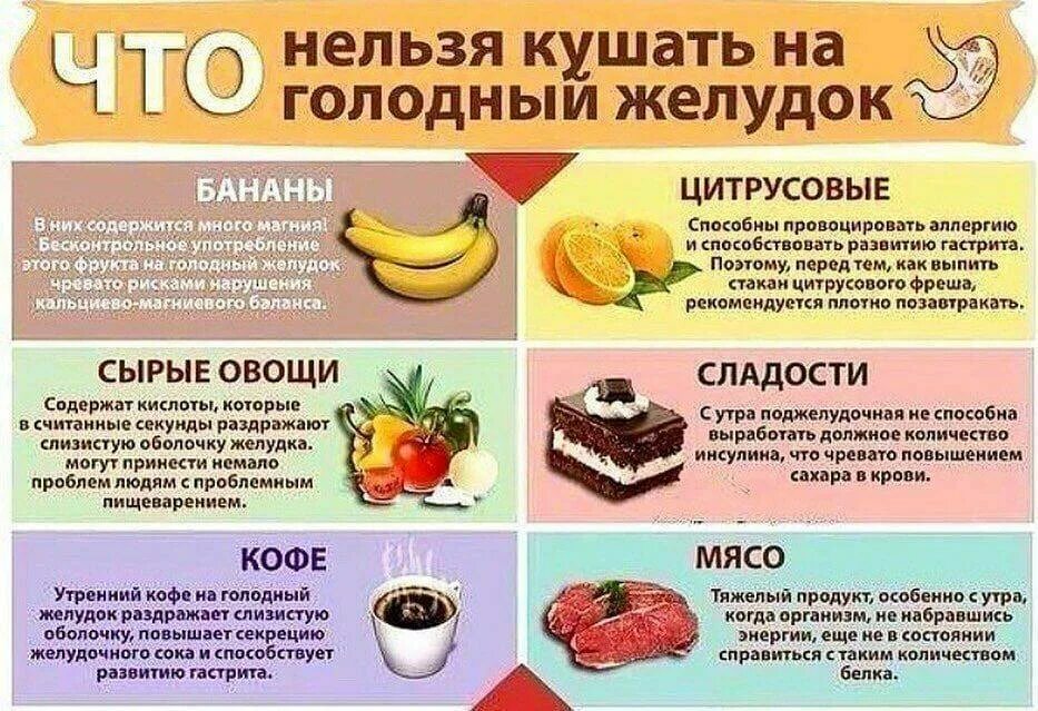 Какие фрукты и овощи можно при гастрите