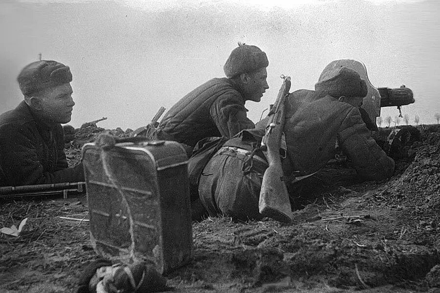Осень 1944 года. Солдаты РККА 1944.
