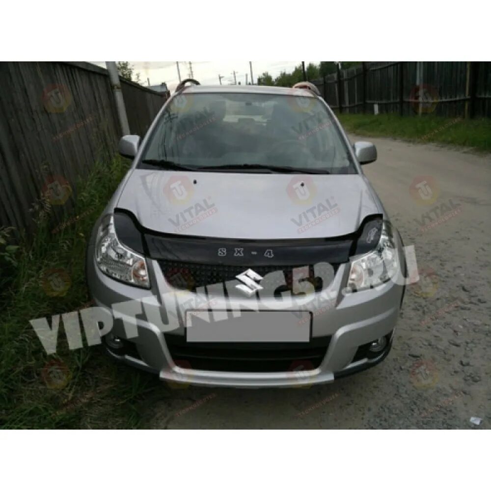 Капот sx4. Дефлектор капота Suzuki sx4. Дефлектор капота Сузуки сх4. Дефлектор капота Suzuki sx4 хэтчбек. Дефлектор капота sx4 VIP Tuning.