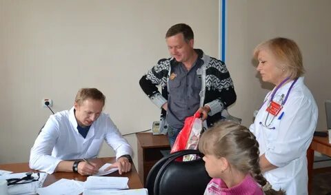 На прием детская областная
