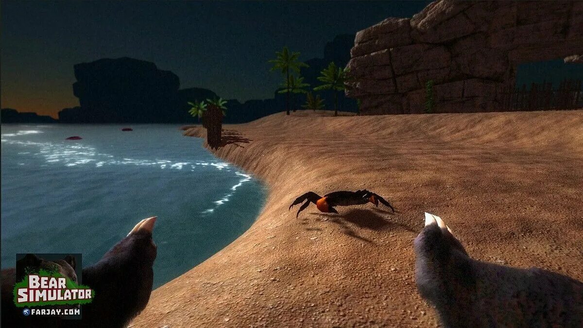 Bear simulator kickstarter island. Симулятор медведя. Steam bear simulator. Born simulator. Bear simulator бабочки.