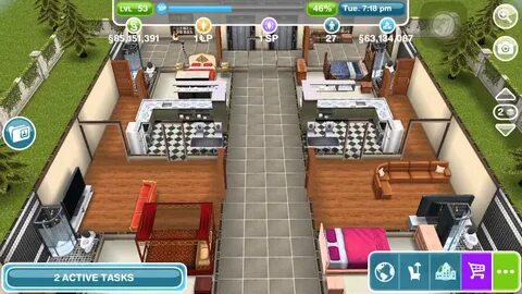 Соседи sims freeplay