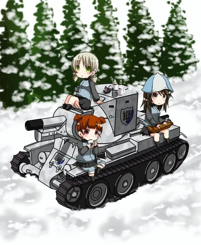 Girls und Panzer BT-42 Микко. Girls und Panzer БТ-42. Gup memes