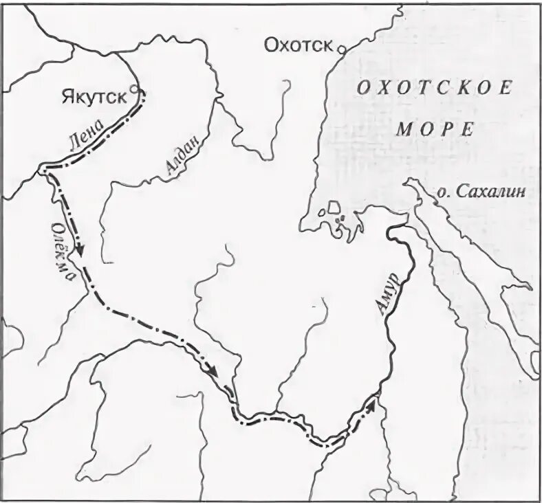 Экспедиция Хабарова. Москвитин экспедиция