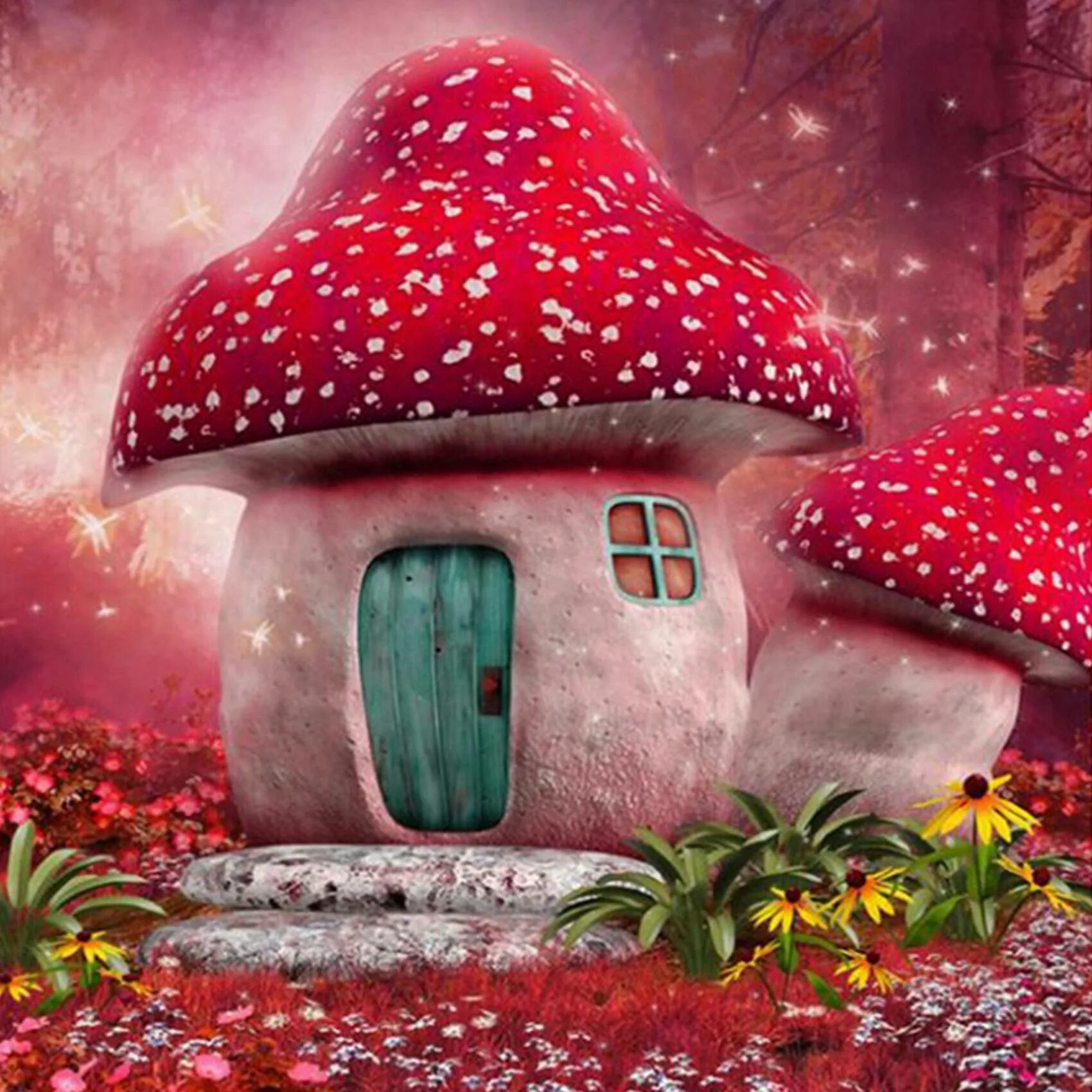 Поставь волшебный дом. Сказочный домик. Красивые сказочные домики. Сказочный домик гриб. С кащачные домик и.