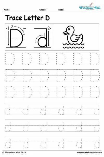 Trace letters. Letter d прописи. trace letter d. letter d tracing. letter d tracing worksheet.