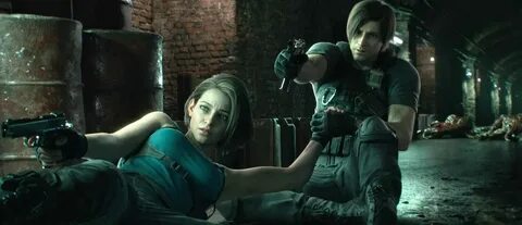 Джилл выглядит так же, как в ремейке Resident Evil 3. 