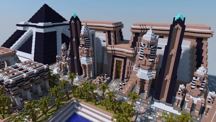 Дворец в стиле египета майнкрафта. Minecraft 1. Подземный город майнкрафт варден. 19 древний город. Древний город майнкрафт 1.